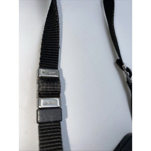 NIKON EM 35mm SLR Film Camera Series E 50mm 1:1.8 Lens Case Strap Untested - Picture 14 of 16